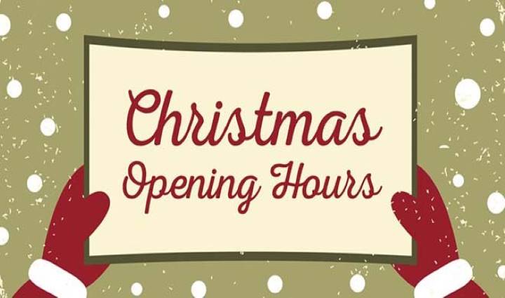 Christmas Opening Times at Royston Town Council