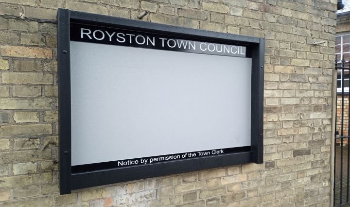Royston Town Council Noticeboards